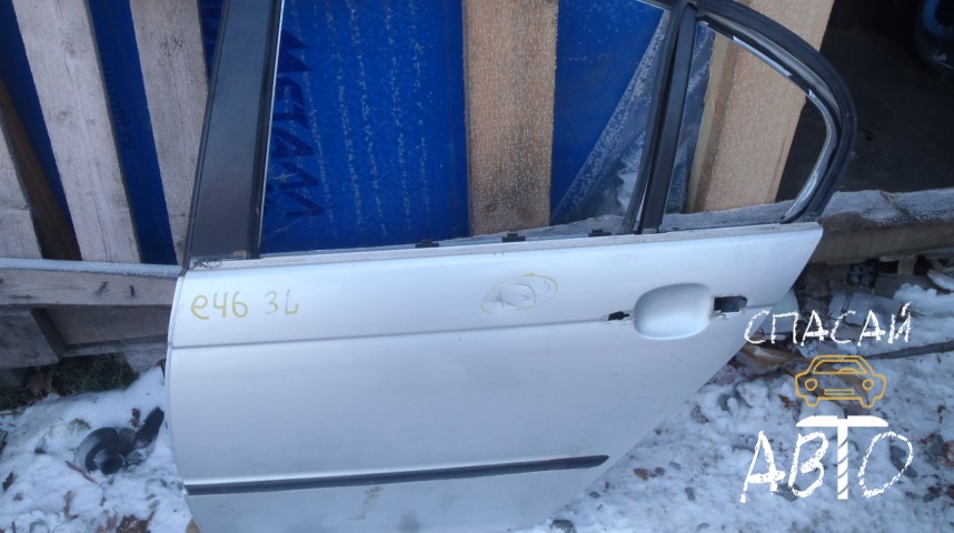 BMW 3-серия E46 Дверь задняя левая - OEM 41527034153