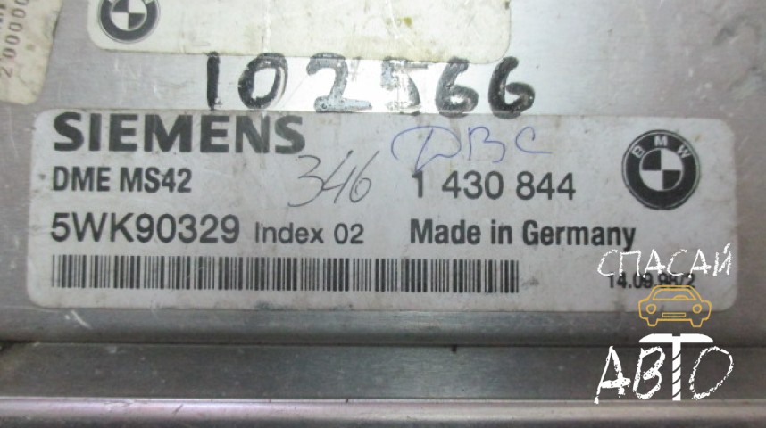 BMW 3-серия E46 Блок управления двигателем - OEM 12141438787
