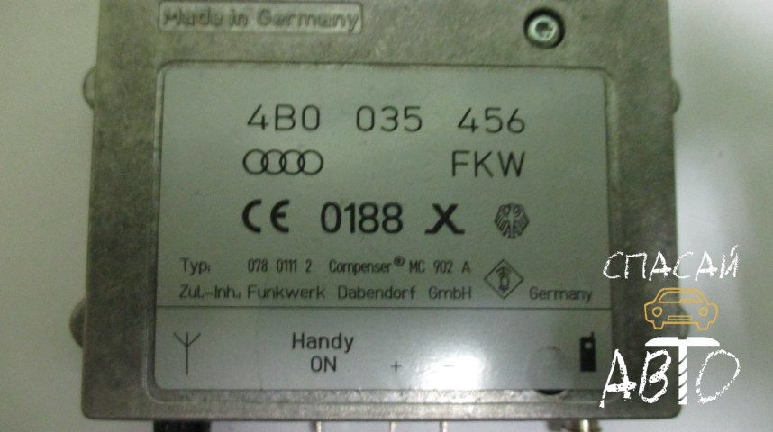 Audi A3 (8L1) Блок электронный - OEM 4B0035456
