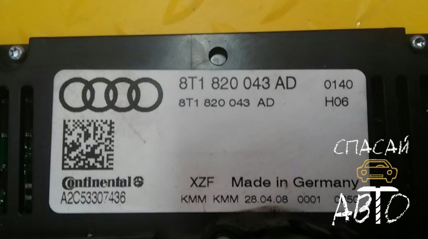 Audi A4 (B8) Блок управления климатической установкой - OEM 8T1820043AD